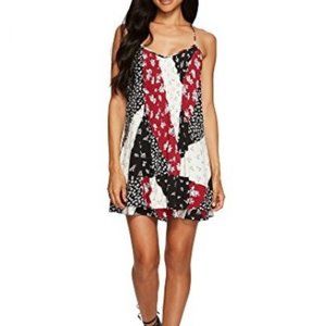 Sanctuary Spring Fling Dress Floral Patchwork NWT 